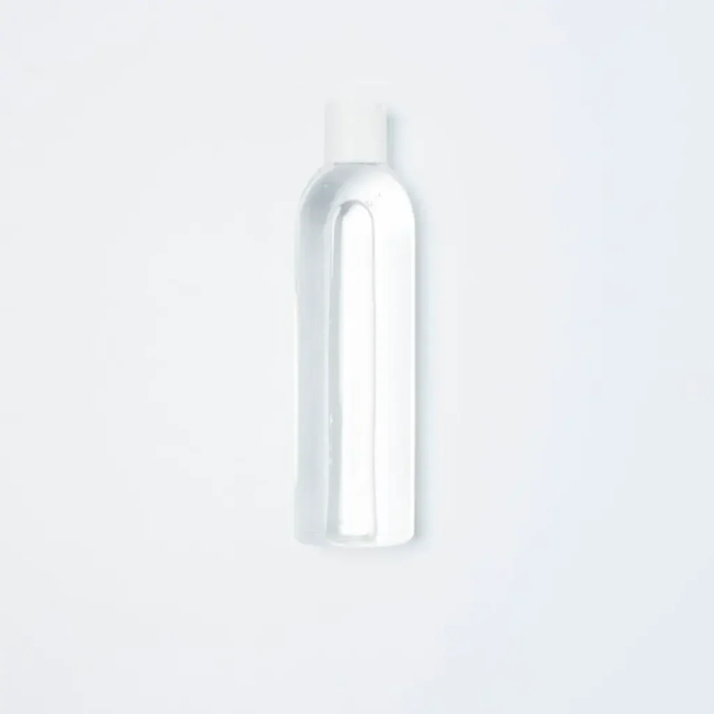 Clear Bottle with Fliptop Cap