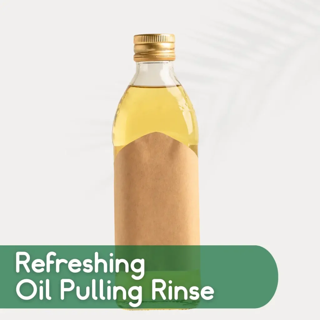 Peppermint Oil Pulling