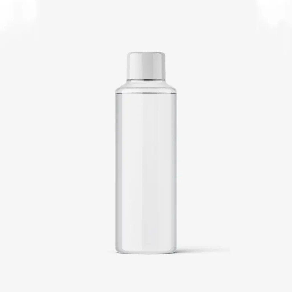Twist Cap Clear Bottle